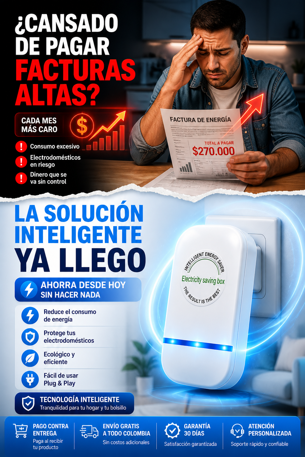 ⚡ AHORRA-LUZ™ — REDUCE EL CONSUMO Y PAGA MENOS LUZ