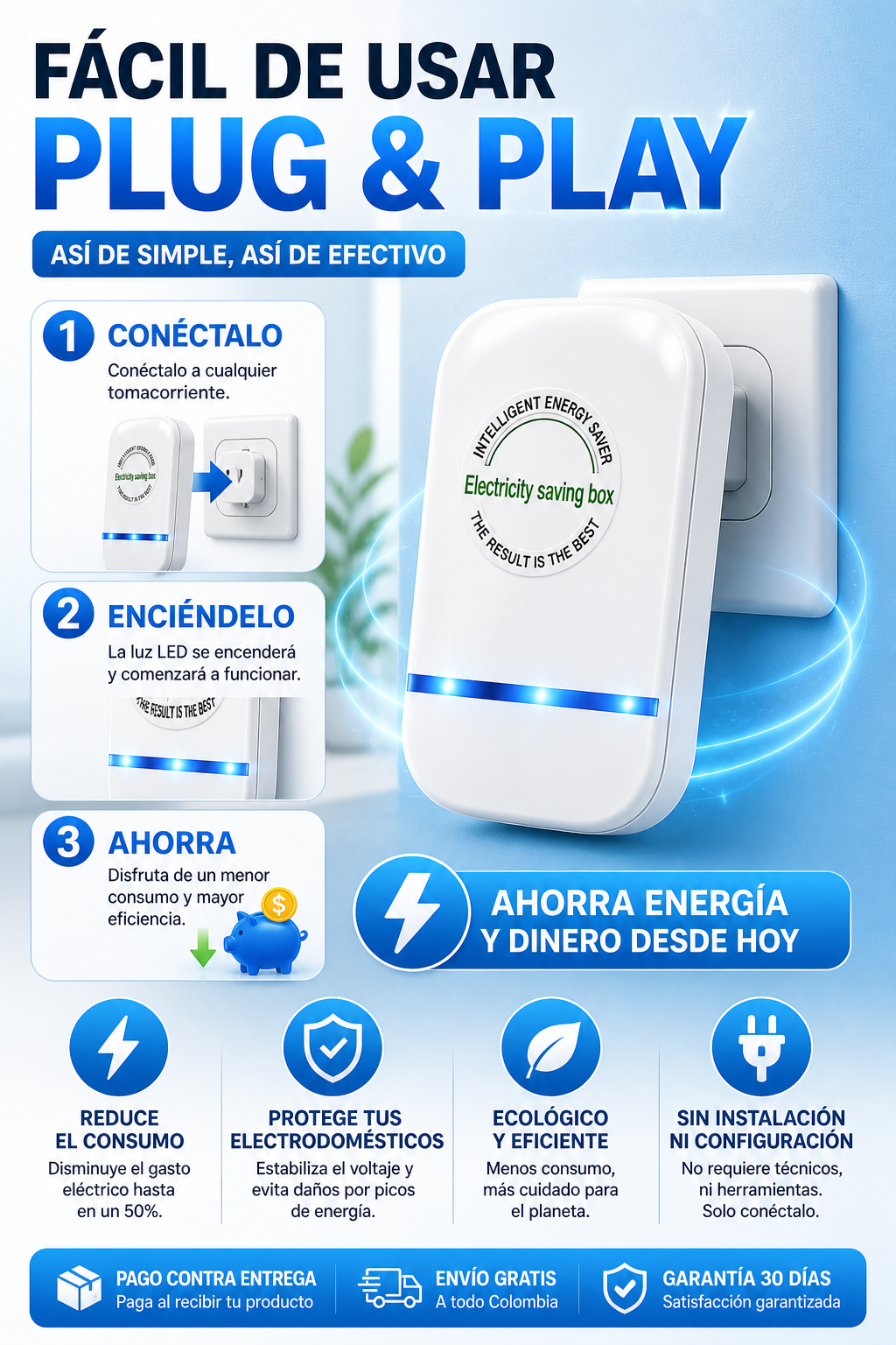 ⚡ AHORRA-LUZ™ — REDUCE EL CONSUMO Y PAGA MENOS LUZ